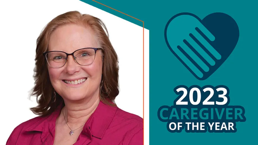 Vicki Bailiff Caregiver of the Year